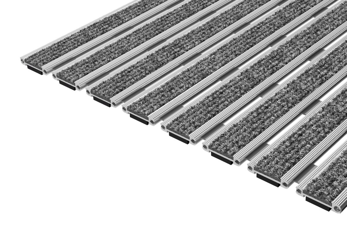 Top Clean Light Mit Rips Hellgrau