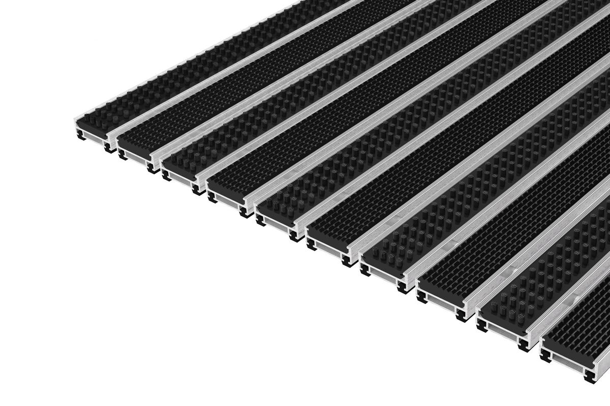 Top Clean Trend 12 mit Gummiprofil und Bürstenprofil