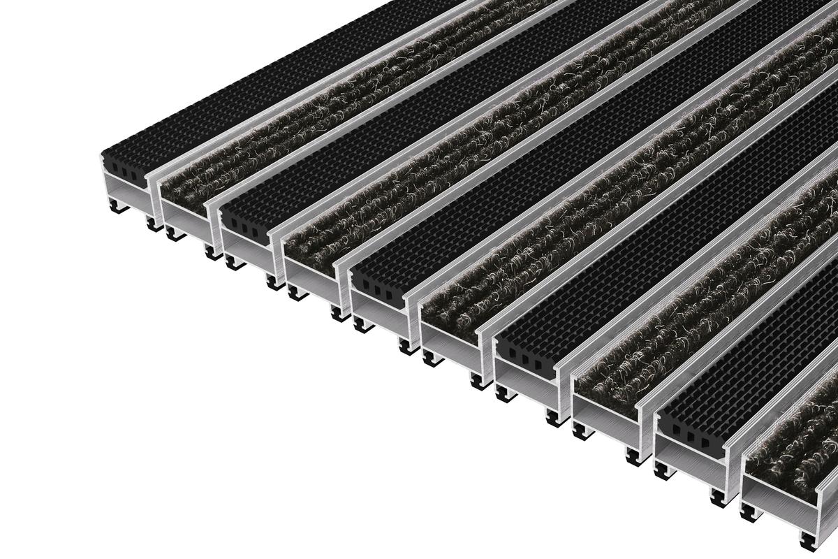 Top Clean Trend 27 Mit Gummiprofilen Und Rips Anthrazit