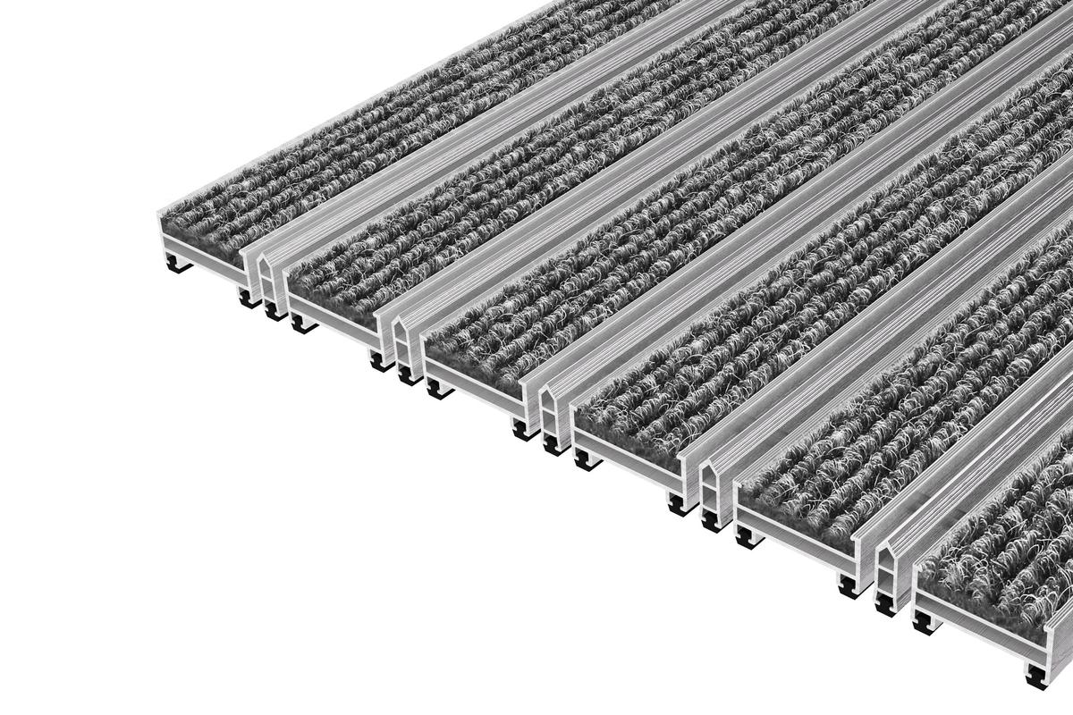 Top Clean Trend 22 Xl Mit Rips Hellgrau Und Kratzleiste