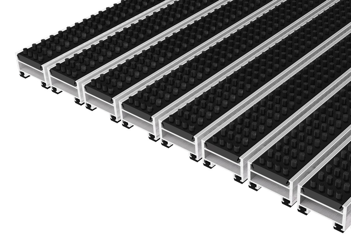 Top Clean Stabil Xl 27 Mit Bürstenprofilen Schwarz